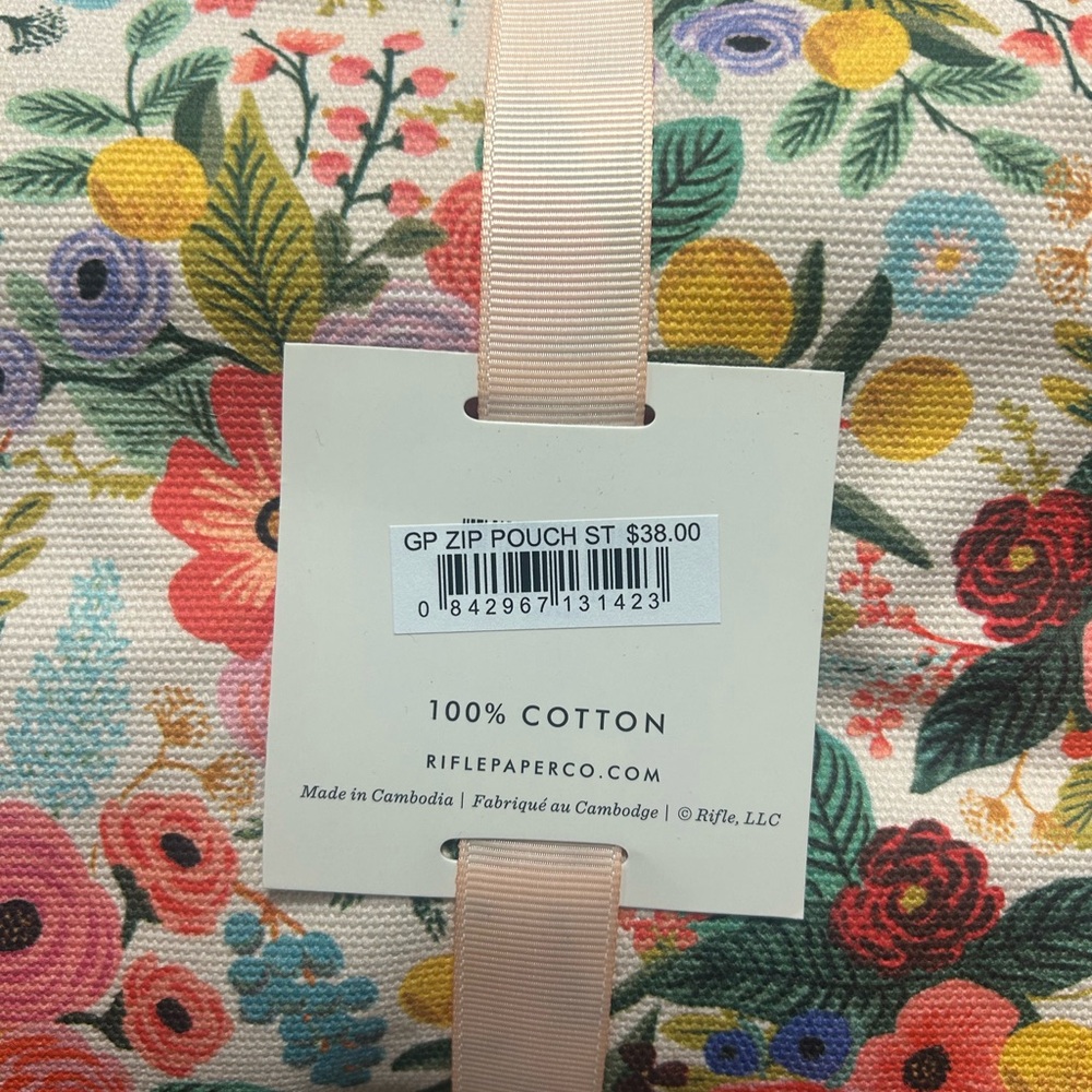 New! Rifle Paper Co. Pouch Set - Picture 2 of 10